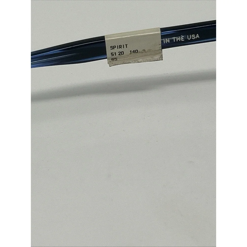 NWT Norman Childs SPIRIT Eyeglasses 51-20-140 BS Adult Blue Frames